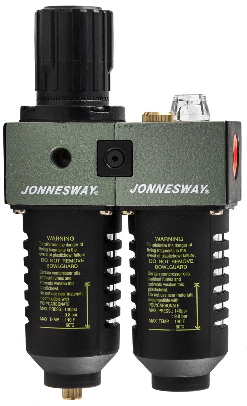 Модульная группа для пневмолинии (фильтр смаз. рег. дав.) 1/2" 5-50 микрон JONNESWAY |