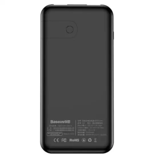 Внешний аккумулятор Baseus Wireless Charge Power Bank 8000mAh Black PPALL-EX01
