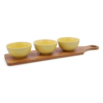 

Appetizer Set Bidasoa Aruba Porcelain (Ø 9,5 cm) (3 pcs)