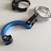 Clip de engranaje híbrido, mosquetón giratorio, enganche fuerte sin bloqueo para Camping, pesca, senderismo, mochila de viaje