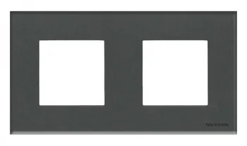 

ABB Nie Zenit glass graphite frame 2nd 2 + 2 mod 2cla227200n3801