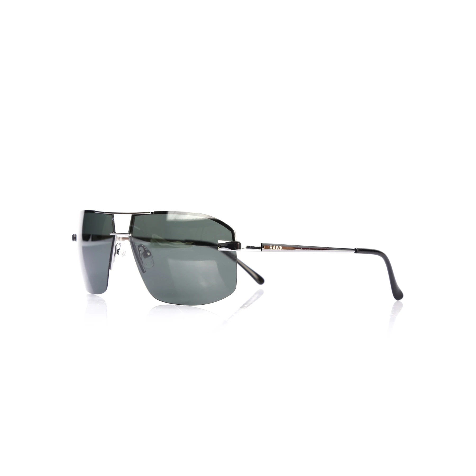 

Men's sunglasses hw 1740 04 metal metallic organic square square 65-12-135 hawk