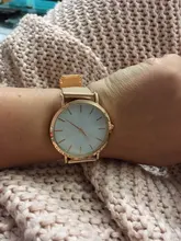 Malla de moda cinturón de los hombres y las mujeres de tendencia reloj de cuarzo Casual