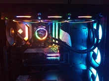 WinKool-Cable de alimentación ATX MB 24pin hembra a macho, 24P 18AWG, manga PSU, extensión, negro, blanco, azul, rojo