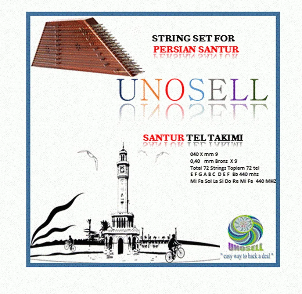 Набор струн для Персидского струнного инструмента SANTUR SANTOOR