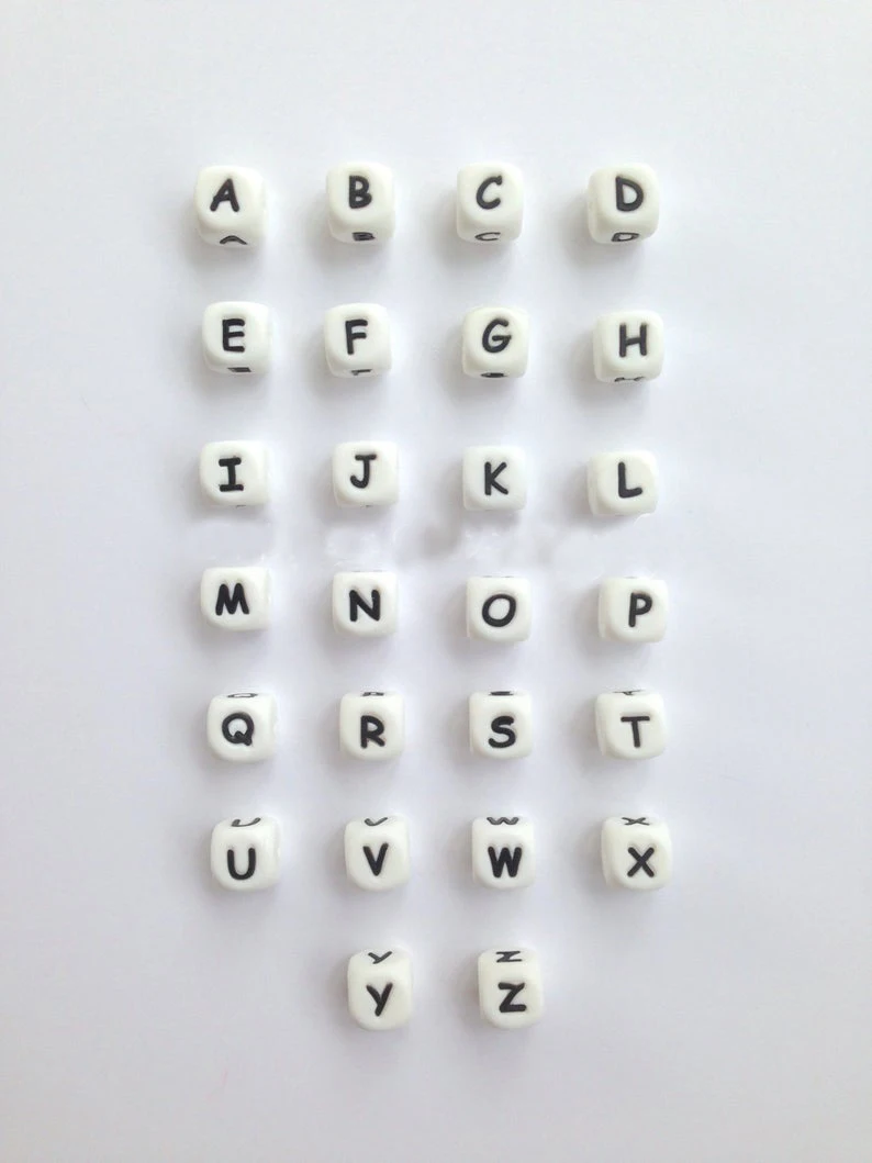 12mm Alphabet