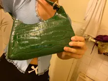 Bolso de compras exquisito para mujer, bolsos grandes de hombro informales Retro, bolso de mano con cadena de Color sólido de cuero para mujer 2020