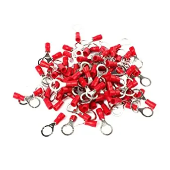

maasco 200PCS Terminal Ring Lugs Insulated 0.5-1.5 mm2 wire Connector MYU-301/401/501/601/801/1001 (MADE IN TURKEY)