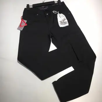 

Pant High Quality Jeans Men New Session Black Pant For Men With Slim Fit Luxury Pants