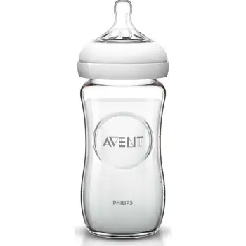 

Philips Avent Natural Glass Bottle 240ml Single SCF053 / 17