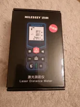 MiLESEEY-Medidor digital de distancia láser, telémetro eléctrico láser con precisión de +-2mm, modelo X6,S5E