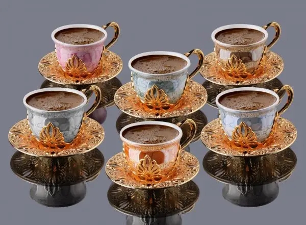 

Ahu Tiryaki Patterned Mix Coffee Set