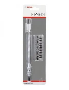 

BOSCH Set 11 pcs. Bendable extension screwdriver 1/4"