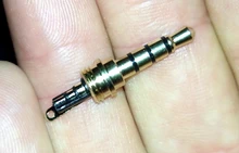 Conector de Audio de 3,5mm de alta calidad, adaptador de auriculares chapado en oro de 4 polos para auriculares estéreo DIY/auriculares de reparación