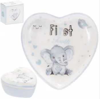

Casket for the boy the first tooth of Ellie and the bird