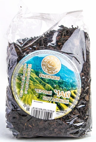 Чай черный Shennun китайский 200 г | Дом и сад