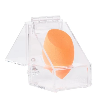 Acrylic Makeup Sponge Holders Puff Display Stand Sponge Blender Drying Holder Bracket Cosmetics Puff Holder Beauty Tools 2