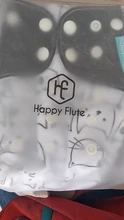 Feliz flauta pañales de tela para niños ajustable húmedo/bolso seco impermeable pañales de bebés ecológicos mochila reutilizable 4 unids/set