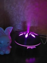 Aroma Diffuser Essential-Oil-Humidifier Led-Light Remote-Control Ultrasonic Cool Mist