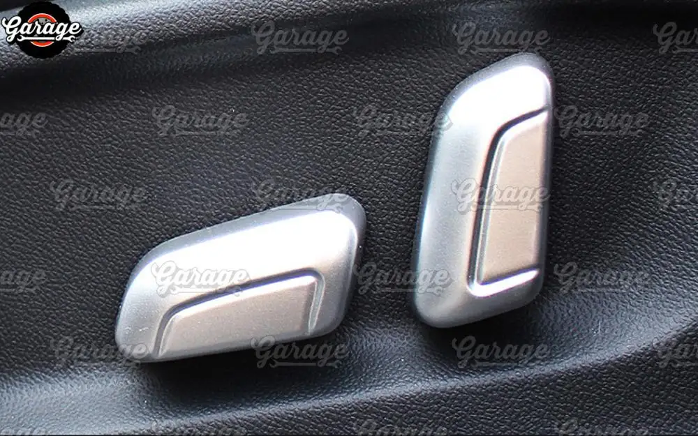 Covers of seat buttons case for Volkswagen Jetta- ABS plastic molding 1 set / 6 pcs decoration car styling