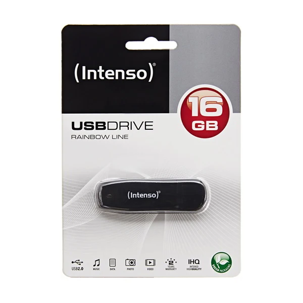 Usb-флешка INTENSO 3502470 16 GB Black