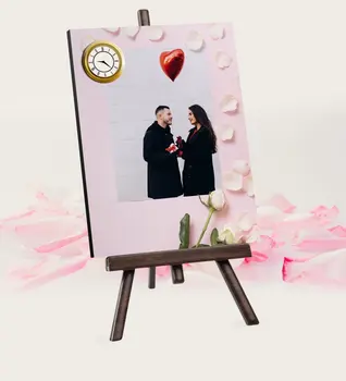

Personalized Photo Şovaleli Table Clock-10