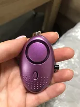 Alerta de protección Personal de 130db para niños, niñas y mujeres mayores, sirena de defensa Personal, alarma de Panic