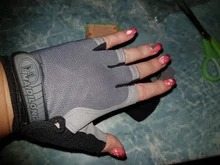 CoolFit-Guantes de ciclismo para hombres y mujeres, prendas de manos antideslizantes a medio dedo para bicicleta y deportes, transpirables y anti choque, nuevos