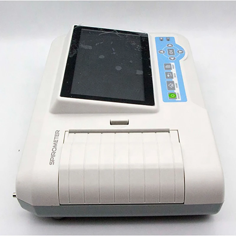 Digital Spirometer TFT LCD Touch Screen SP100 Lung Function Pulmonary Device Breathing Diagnostic FVC VC SVC MVV Device