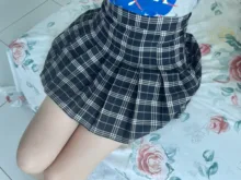 Plaid Skirt Pleated Harajuku School-Girl High-Waist Korean Plus-Size Women Zipper Sexy