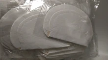 Almohadillas desodorantes de algodón para verano axila bajo el brazo almohadillas para el sudor, vestido desechable, protección contra el sudor, Abs, talla grande, 100x (50 pares)