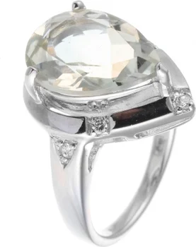 

Jay VI ring with amethyst and cubic zirconia