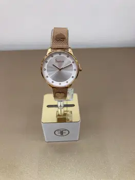 

Gold Plated Stylish Flashy Women's Wristwatch Original Gold Wristwatch