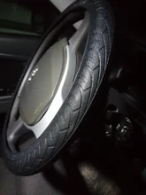 Car-Accessories Cover Case Shell Steering-Wheel LADA KIA Hyundai Audi Silicone Nissan