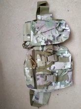 Táctico hombres paquete con cintura de Nylon botella de agua para caminar teléfono bolsa de deportes al aire libre del ejército militar caza escalada Camping bolsa