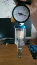 pistola de pintura, manómetro de regulador de aire + herramienta de filtro de trampa de agua en línea + adaptador JP/EU/US, herramientas neumáticas, accesorios para aerografo