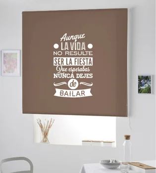 

Blind Iroa roll with phrase/Don't let dancing! ROLLER BLINDS TRANSLUCENT! (CAFE 100X175)