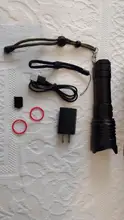 LED Flashlight Hand-Lamp Led-Torch Most-Powerful XHP90 Usb Rechargeable Super-Xhp100