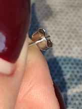 Bamoer-pendientes de esmalte rojo pez para mujer, Plata de Ley 925, pendientes de tuerca Koi para Primavera, joyería de plata SCE812