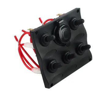 

Panel board power supply 5 switches, cigarette lighter socket c91341