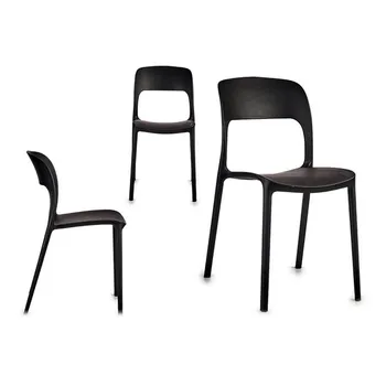 

Dining Chair Black (41 x 83 x 43 cm) Black