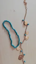Tobillera con cuentas bohemias brillantes para mujer, cadena de pierna, con borla tobillera, accesorios de joyería Vintage para pies, 1 unidad