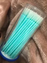 Pinceles de maquillaje desechables para pestañas, 2020 Uds., cabeza larga, Verde menta, Micro rímel, para permanente de pestañas, novedad de 100