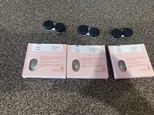 UYAAI 2 uds (1 par) de lentes de contacto de Color de ojos contactos multicolores lentes belleza de ojos púrpura lens natural