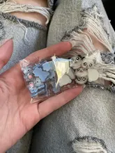 Nuevo pequeño conejo lindo Oso de Arte de uñas decoración jalea de decoración para uñas creativa giro encantador manicura bricolaje Accesorios