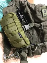 Bolsas Molle tácticas compactas, resistente al agua, multiusos EDC, bolsa de herramientas para chaleco, cinturón, mochila, accesorio de caza, 4 colores