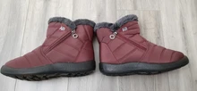 Rimocy-Botas de nieve impermeables de felpa gruesa para mujer, botines de plataforma antideslizantes de talla grande 43, zapatos acolchados de algodón para invierno
