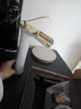 Basin Tap Faucet Mixer Black/antique Amibronz Hot-Cold 8882S