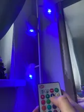 RGB Lamp Bombillas Led-Spots-Light Remote-Control Rgbww-Gu10 Led gu-10 220V 16-Colors