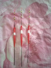 Flotador de pesca eléctrico LED, aparejos de pesca ligeros, flotador electrónico luminoso sin batería, 3 unids/set